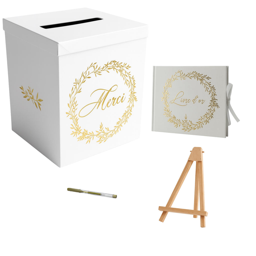 Pack Signature Élégance Blanc et Or