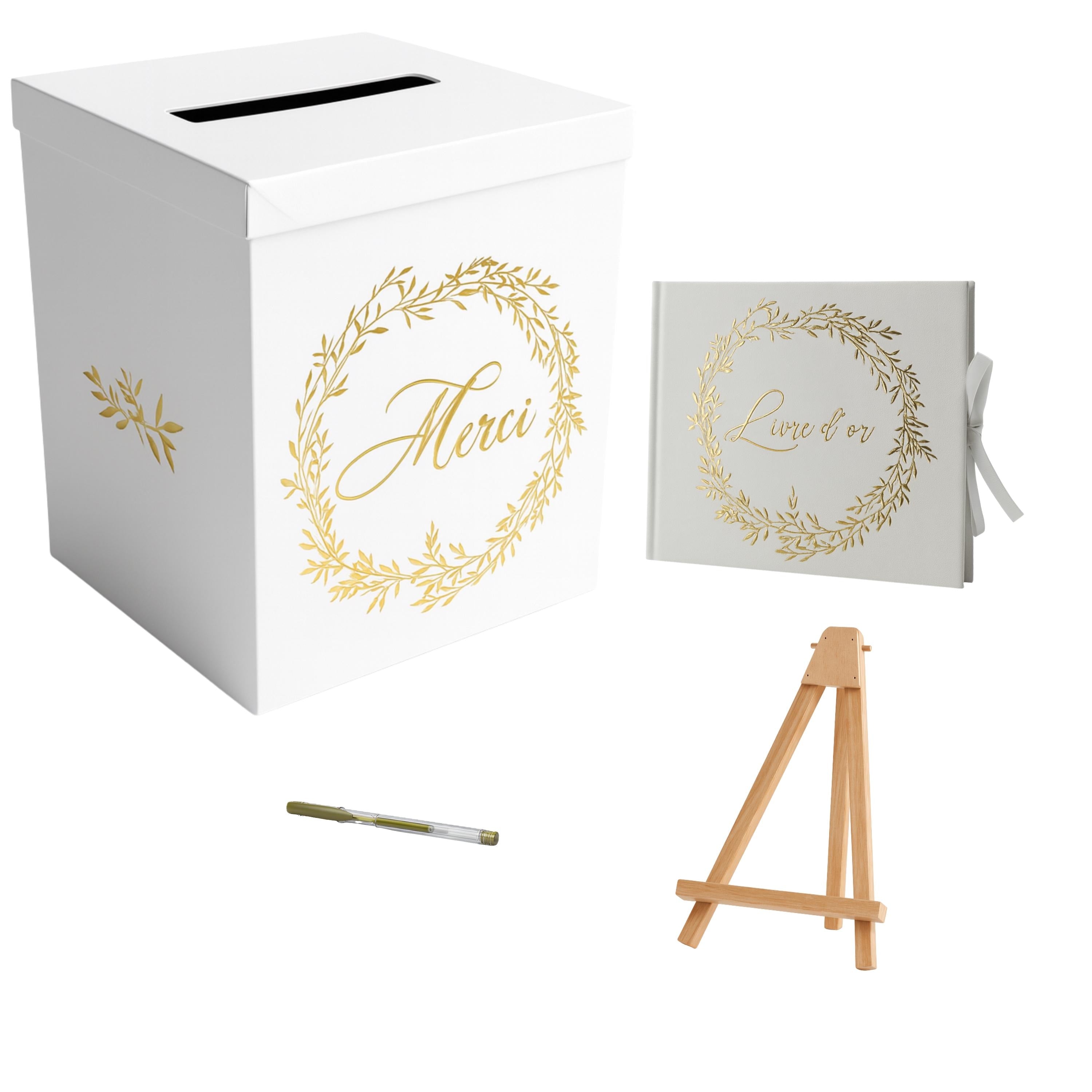 Pack Signature Élégance Blanc et Or