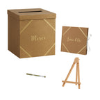 Pack Signature Authentique Kraft et Or