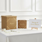 Pack Signature Authentique Kraft et Or