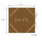 Pack Signature Authentique Kraft et Or