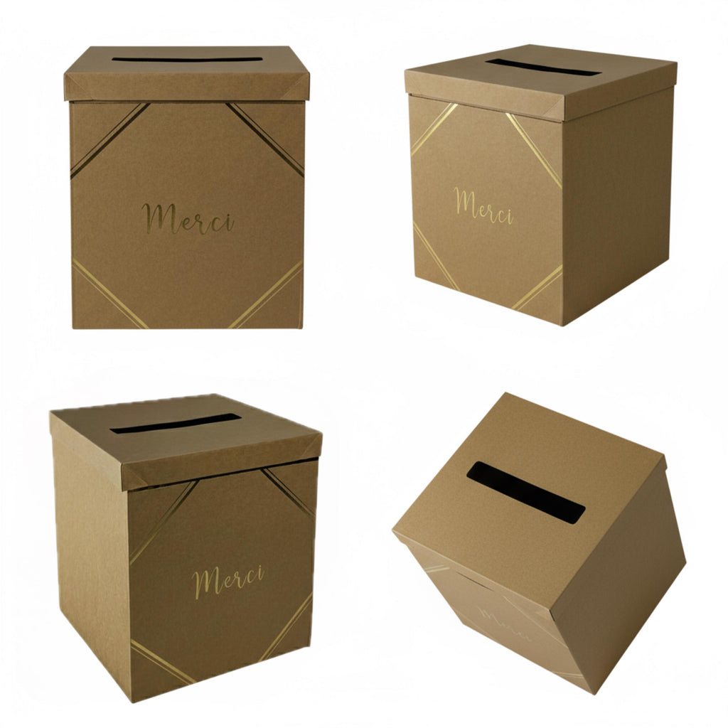 Pack Signature Authentique Kraft et Or