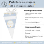 Pack Dragées Baptême — Berlingots