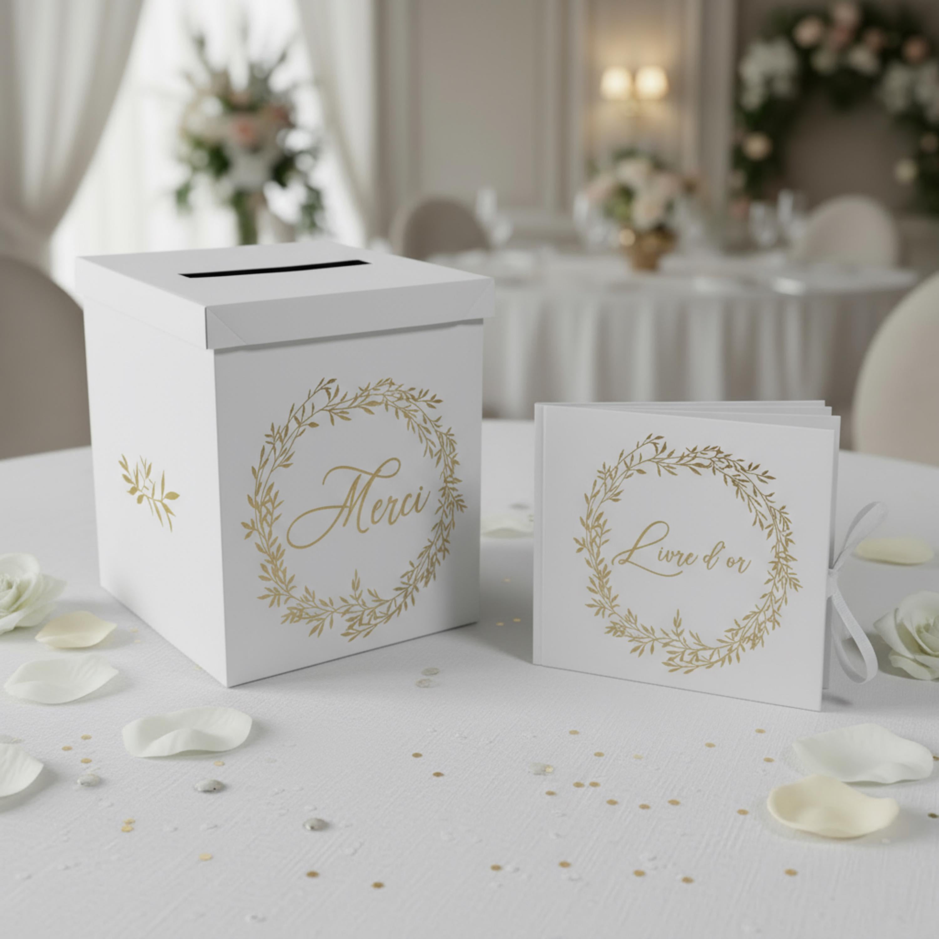 Pack Essentiel Élégance Blanc et Or