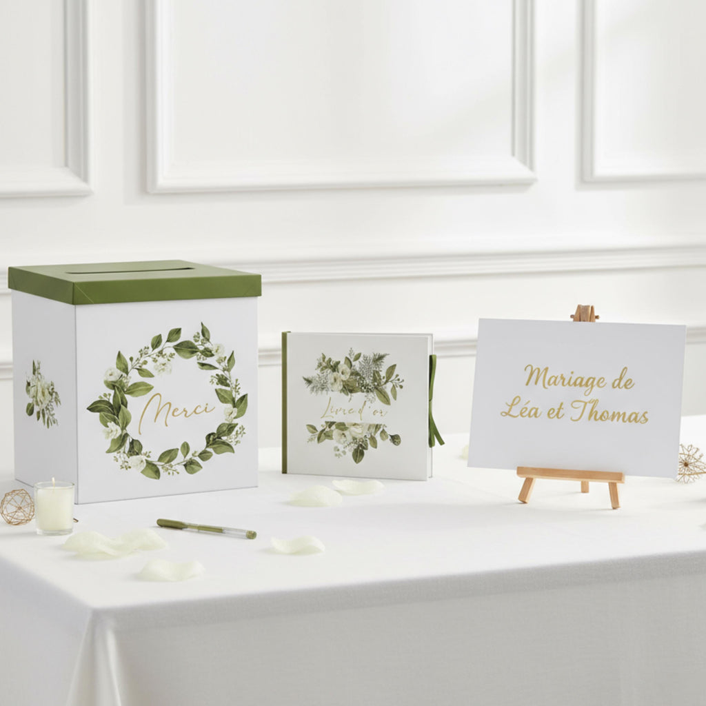 Pack Signature Émeraude Vert et Or