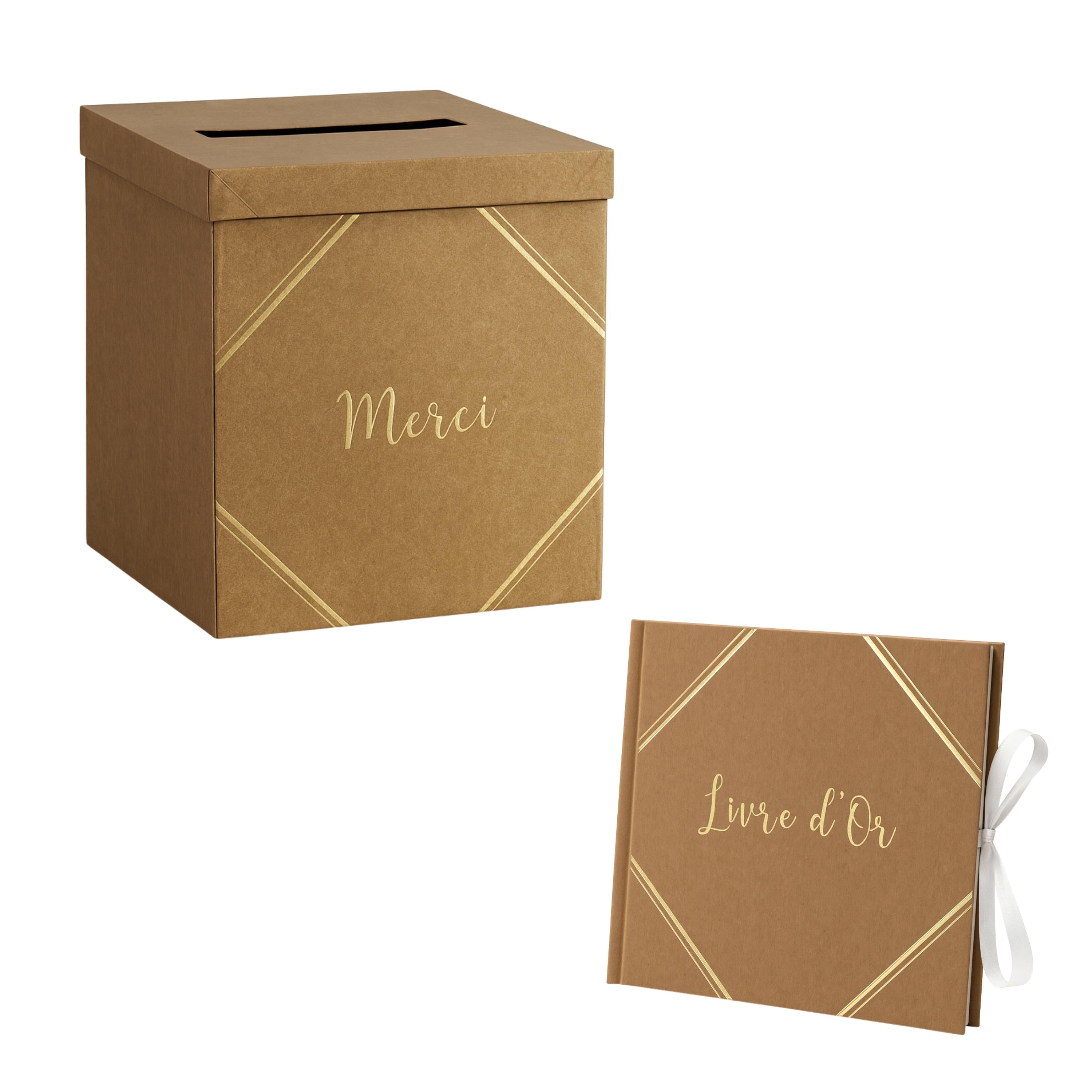 Pack Essentiel Authentique Kraft et Or