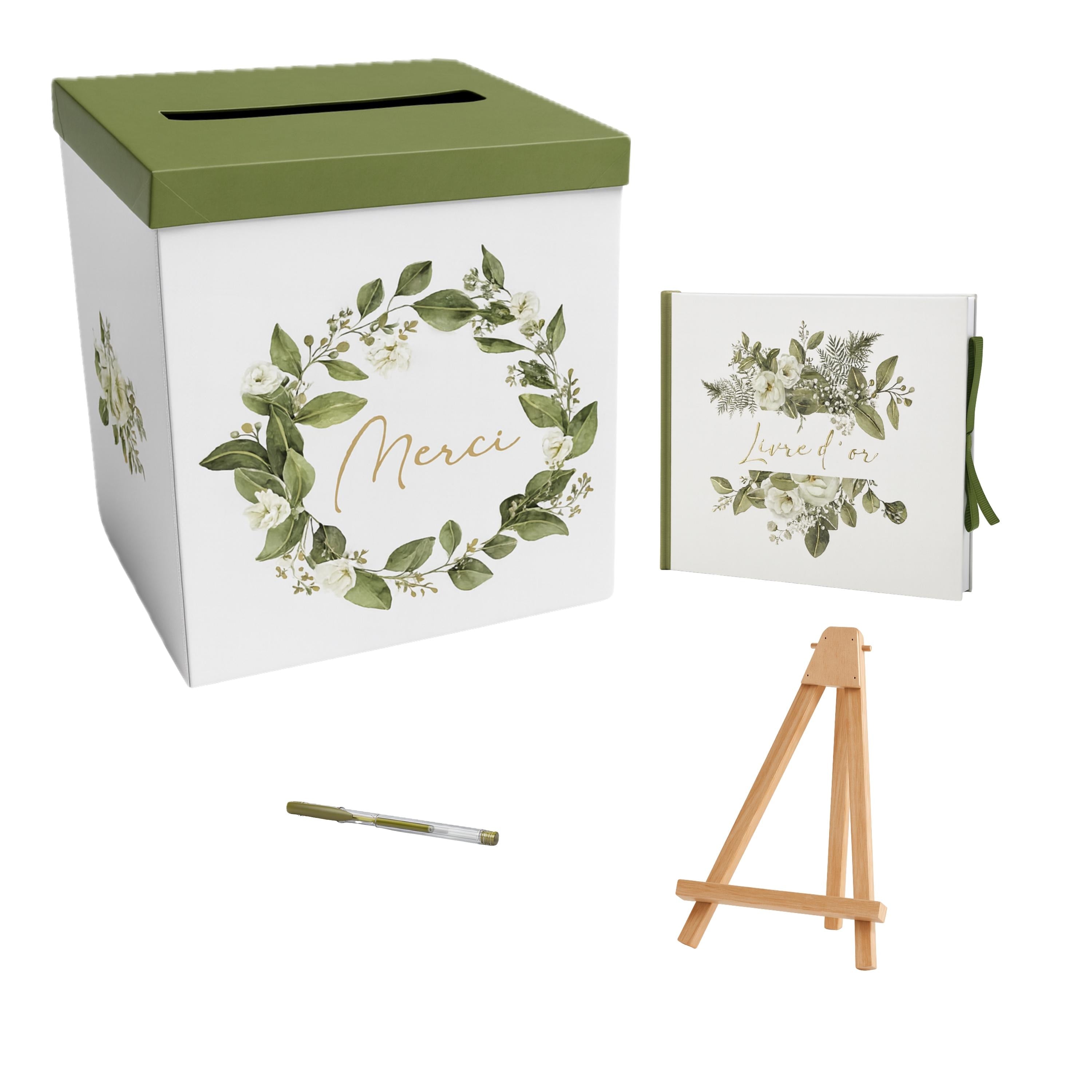 Pack Signature Émeraude Vert et Or