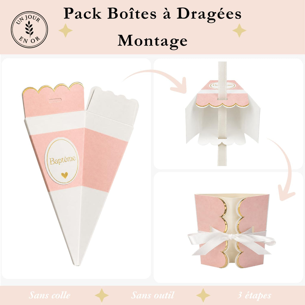 Pack Dragées Baptême — Berlingots