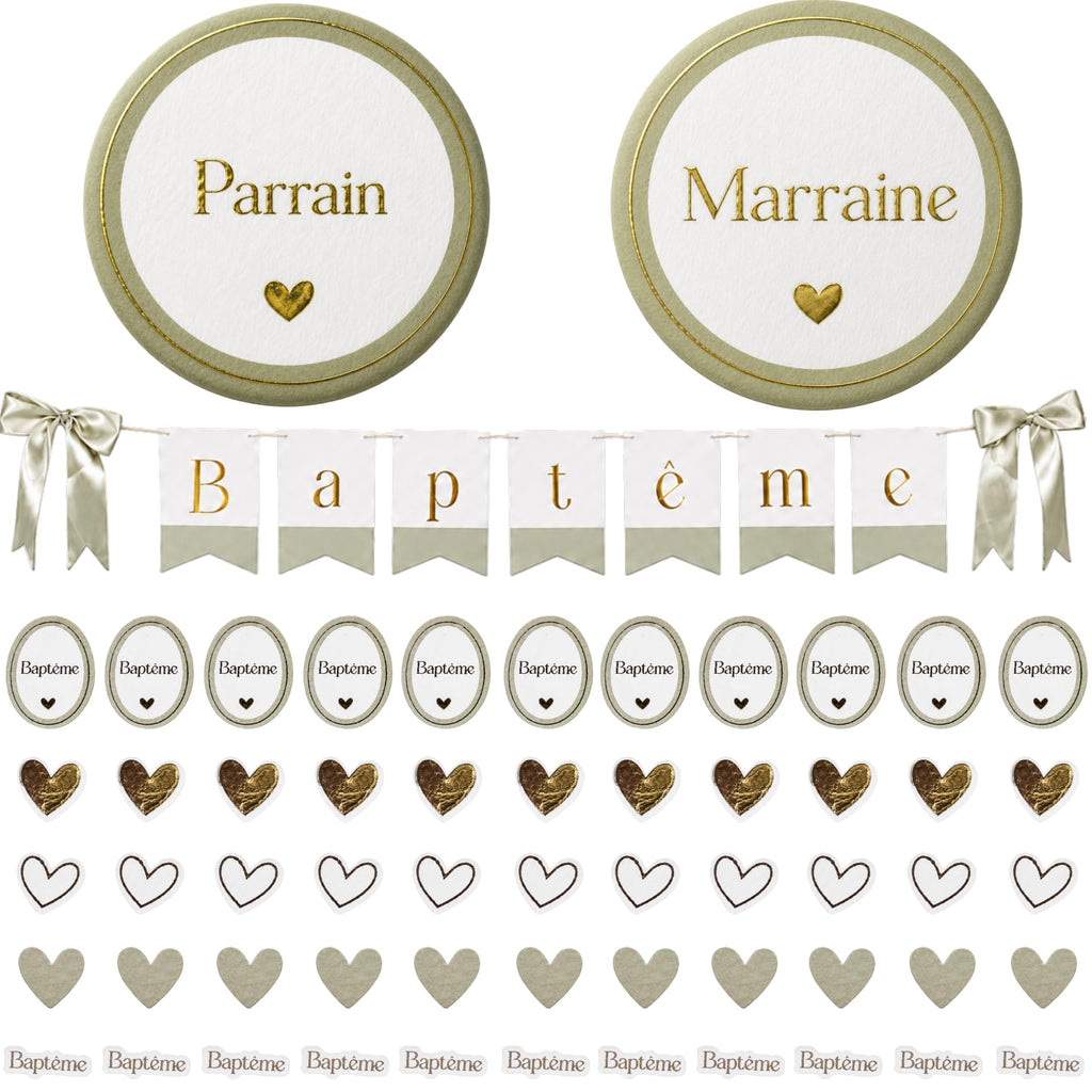 Pack Décoration Baptême