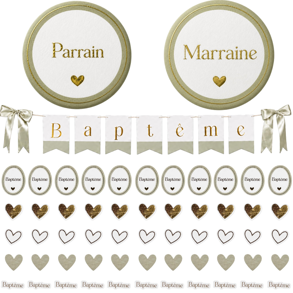 Pack Décoration Baptême