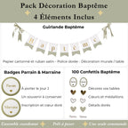 Pack Décoration Baptême