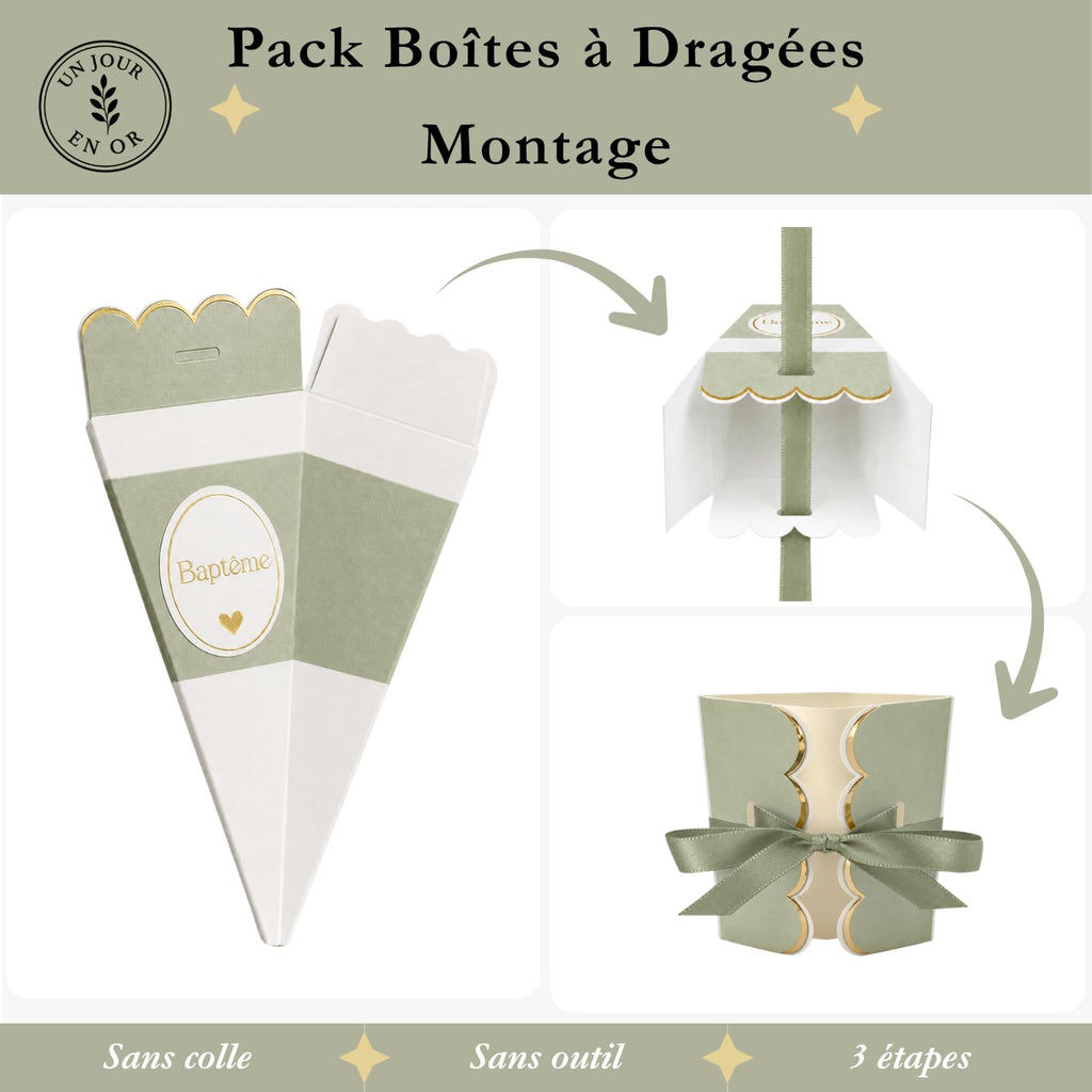 Pack Dragées Baptême — Berlingots