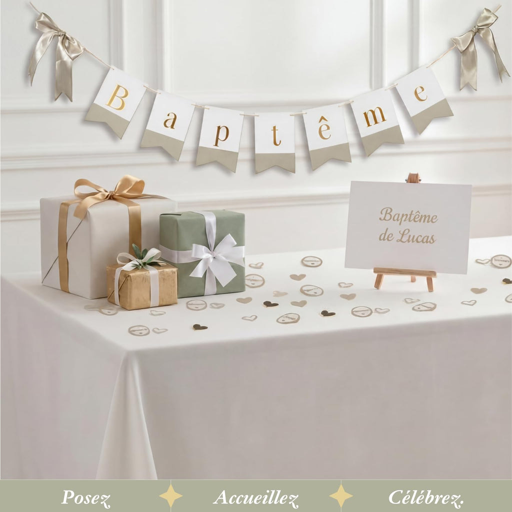 Pack Décoration Baptême